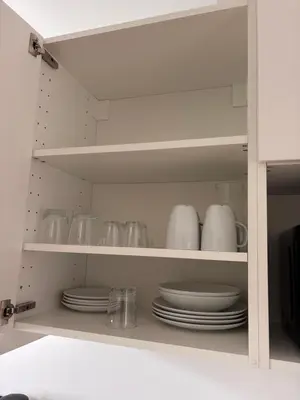 Cuisine ou kitchenette dans l'établissement Logements centre Bourg