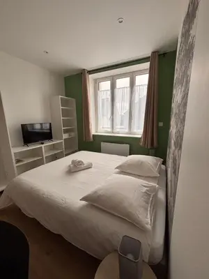 Un ou plusieurs lits dans un hébergement de l'établissement Logements centre Bourg