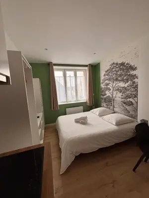 Un ou plusieurs lits dans un hébergement de l'établissement Logements centre Bourg