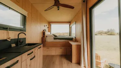 Plan de l'établissement Parcel Tiny House Ty Pois 2 près de la Pointe de La Torche