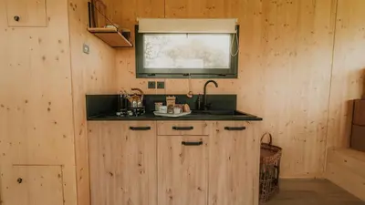 Plan de l'établissement Parcel Tiny House Ty Pois 2 près de la Pointe de La Torche