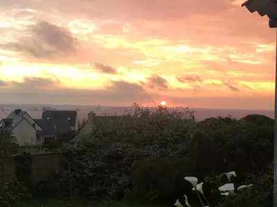 Paysage naturel près de la maison de vacances