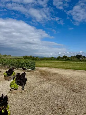 Paysage naturel près de la maison de vacances