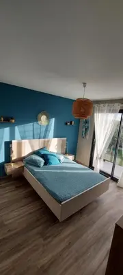 Un ou plusieurs lits dans un hébergement de l'établissement Chez Martine