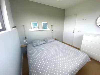 Un ou plusieurs lits dans un hébergement de l'établissement Villa de la Pointe