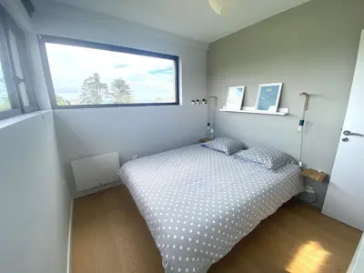 Un ou plusieurs lits dans un hébergement de l'établissement Villa de la Pointe