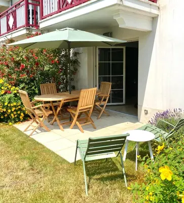 Jardin de l'établissement Les jardins de Beg Meil