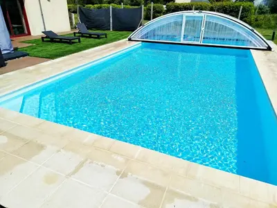 Piscine de l'établissement Grande maison familiale ou située à proximité