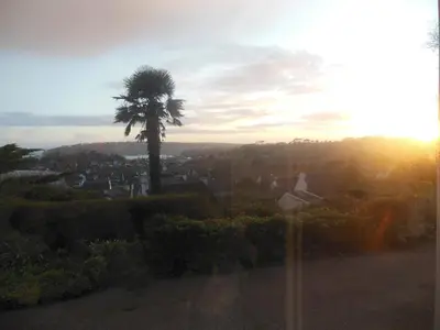 Lever ou coucher de soleil vu de l'appartement ou à proximité