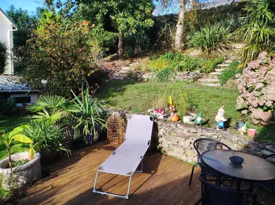 Jardin de l'établissement La cabane zen