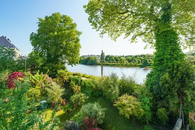 Paysage naturel près de la maison de vacances