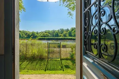 Jardin de l'établissement Ty Odet - Proximité du fleuve