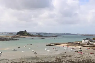 Paysage naturel près de la maison de vacances