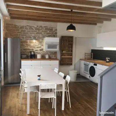 Cuisine ou kitchenette dans l'établissement Soul Surfing Camp