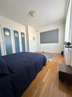 Un ou plusieurs lits dans un hébergement de l'établissement Maison sur les bords du Ster