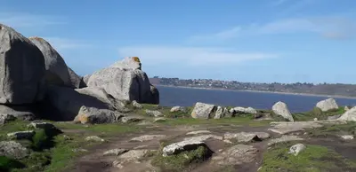 Paysage naturel près de la maison de vacances
