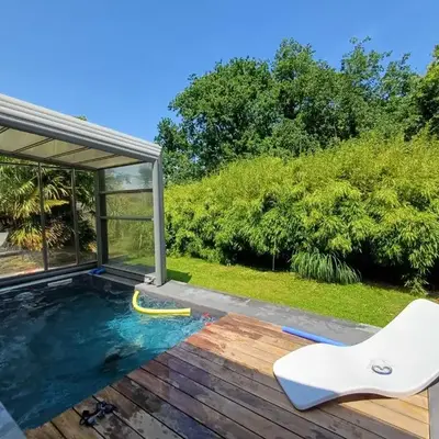 Magnifique maison contemporaine piscine chauffée