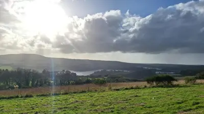 Paysage naturel près de la maison de vacances