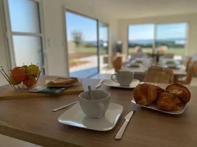 Nourriture dans la maison de vacances ou à proximité