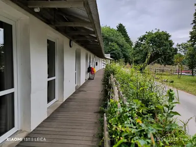 Jardin de l'établissement Centre Moulin Mer