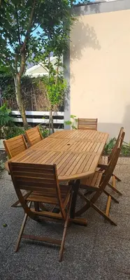 Plan de l'établissement Maison avec jardin clos - Plage et centre accessibles à pied - Chambre enfants immersive pour vivre de belles aventures - WiFi haut débit - Draps et serviettes fournis - Animaux non admis