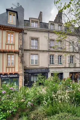 Jardin de l'établissement Le Terre au Duc