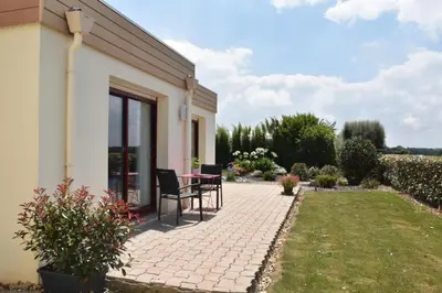 Jardin de l'établissement Gite de Kertanguy entre terre et mer