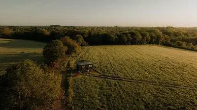 Plan de l'établissement Parcel Tiny House Ty Pois 1, près de la pointe de la torche