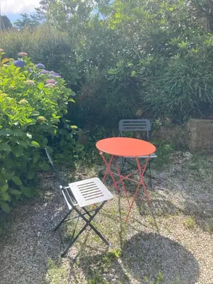 Jardin de l'établissement Chambre d'hote Locronan