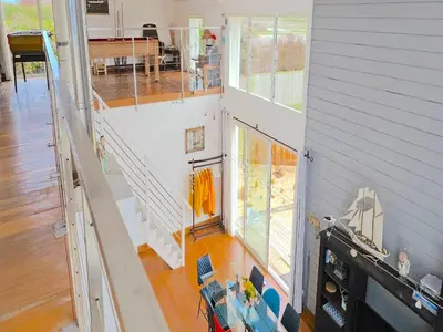 Cuisine ou kitchenette dans l'établissement Villa Amiets