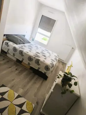 Un ou plusieurs lits dans un hébergement de l'établissement Maison Familiale Lumineuse