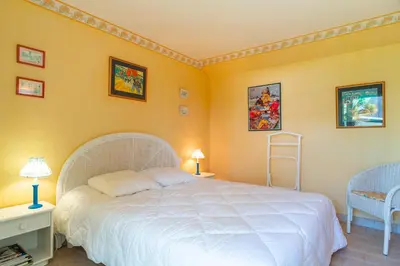 Un ou plusieurs lits dans un hébergement de l'établissement Gwell Ar Ster - Maison à 400 m de la plage