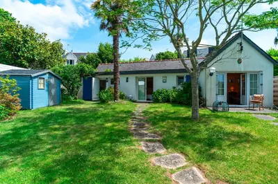 Jardin de l'établissement Gwell Ar Ster - Maison à 400 m de la plage