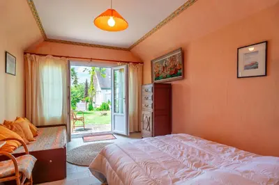 Un ou plusieurs lits dans un hébergement de l'établissement Gwell Ar Ster - Maison à 400 m de la plage