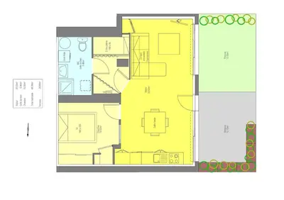 Plan de l'établissement Apartment Brittany facing and seaside