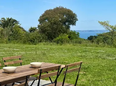 Paysage naturel près de la maison de vacances