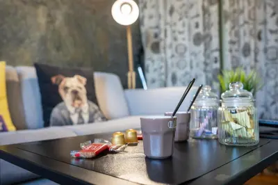 Nourriture dans l'appartement ou à proximité
