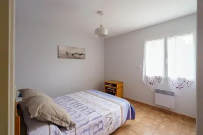 Un ou plusieurs lits dans un hébergement de l'établissement Ty Ma Breur - 5min de la Plage