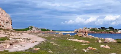 Paysage naturel près de la maison de vacances