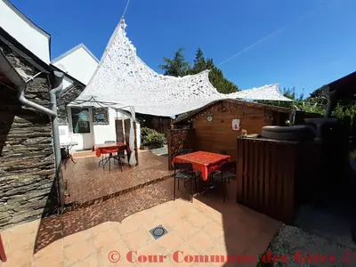 Terrasse ou espace extérieur de l'établissement Gîte Goa