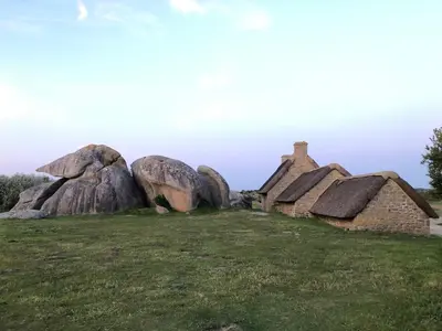Paysage naturel près de la maison de vacances