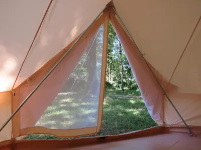 Plan de l'établissement Camping éco-touristique et tiers-lieu apprenant - KERBOUZIER