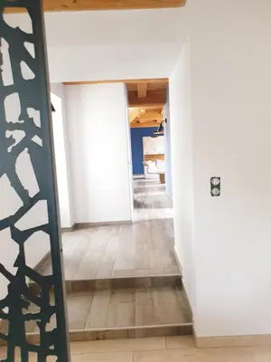 Plan de l'établissement Grande longère bord de mer 10 personnes
