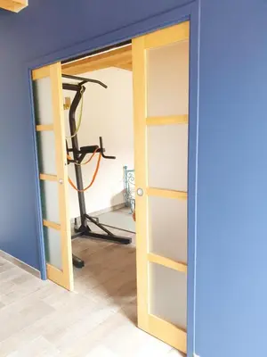 Salle ou équipements de sports de l'établissement Grande longère bord de mer 10 personnes