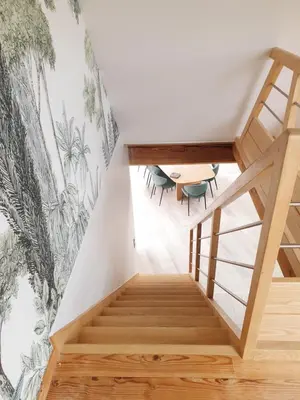 Plan de l'établissement Grande longère bord de mer 10 personnes