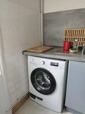 Cuisine ou kitchenette dans l'établissement STAYHOME BZH - Cœur Finistère