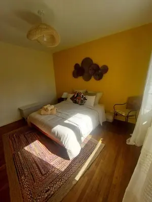 Un ou plusieurs lits dans un hébergement de l'établissement Maison Maurice Quimper