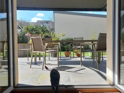 Balcon ou terrasse dans l'établissement Maison Maurice Quimper