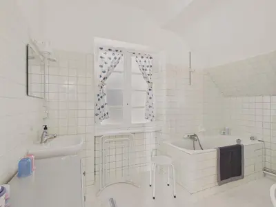 Salle de bains dans l'établissement Vue mer - maison 4 adultes et 3 enfants