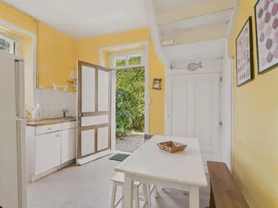 Cuisine ou kitchenette dans l'établissement Vue mer - maison 4 adultes et 3 enfants